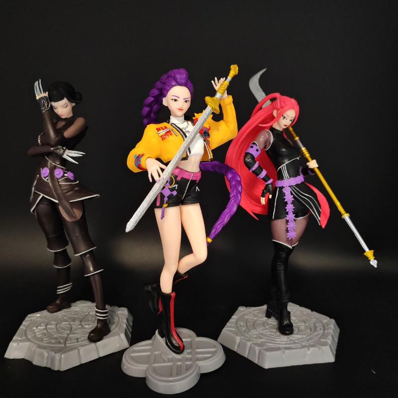 1Pcs Cartoon Gaming Peripherals Desk Decoration Collection Figures Hot Anime Kpop Demon Hunters Figure Model Toy Gift