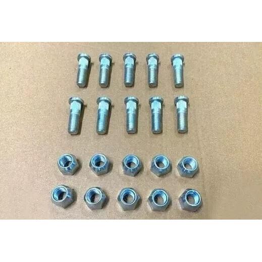 Front Axle Wheel Hub Studs & Lug Nuts - Fits For Samurai 88'-95'