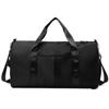 Large Travel Duffel with Wet Dry Separation Waterproof Gym Bag for Swimming Yoga Sports Organized Carryall Essential