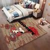 Snoopy Sweet Love Ride Rectangular Rug Nonslip Easyclean Carpet For Kids Bedroom Play Area Home Decor Great Holiday Gift