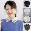 Chiffon Fake Lace Collar Detachable Fake Shirt Collar DIY Clothing Accessories  for Women Girls