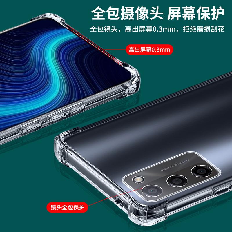Applicable to oppoA11 mobile phone case A11s anti-drop OPPO case oppa111g all-inclusive transparent opa11 silicone