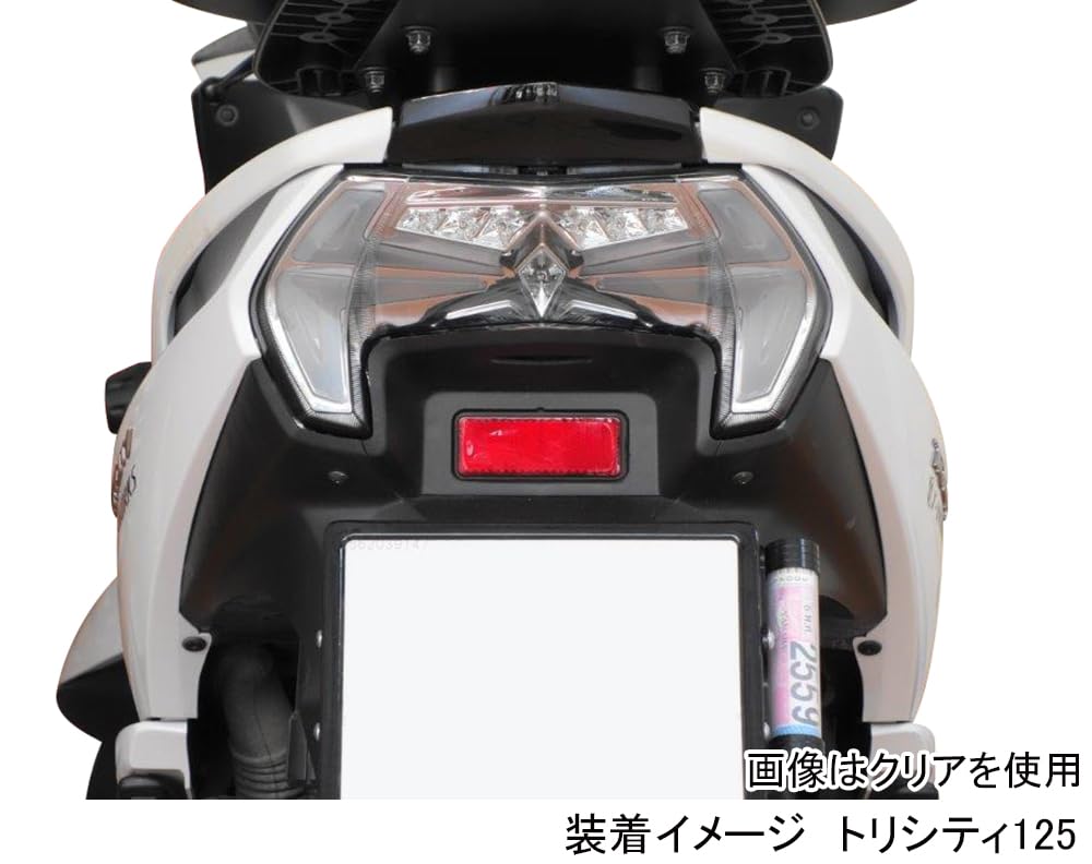 KITACO LED Tail Light Smoke for Kit, Type, Tricity, 809-0422310