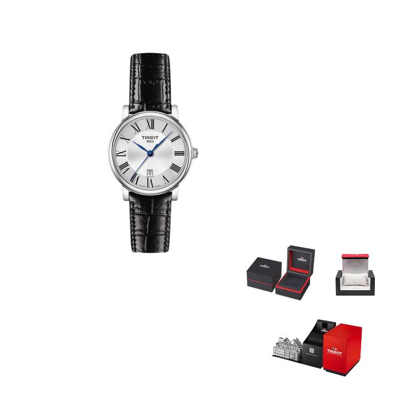 

TISSOT Kason Zen I Collection Quartz Movement Women s Watch 30mm Silver Dial Stainless Steel Case T122.210.16.033.00 Silver Dial Black Strap