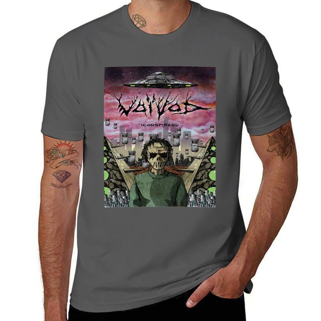 Konspiracy Voivod Tshirt Fashion Casual Short Sleeve Top