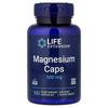 Life Extension Magnesium Capsules 500mg Veggie Capsules, 100 Counts
