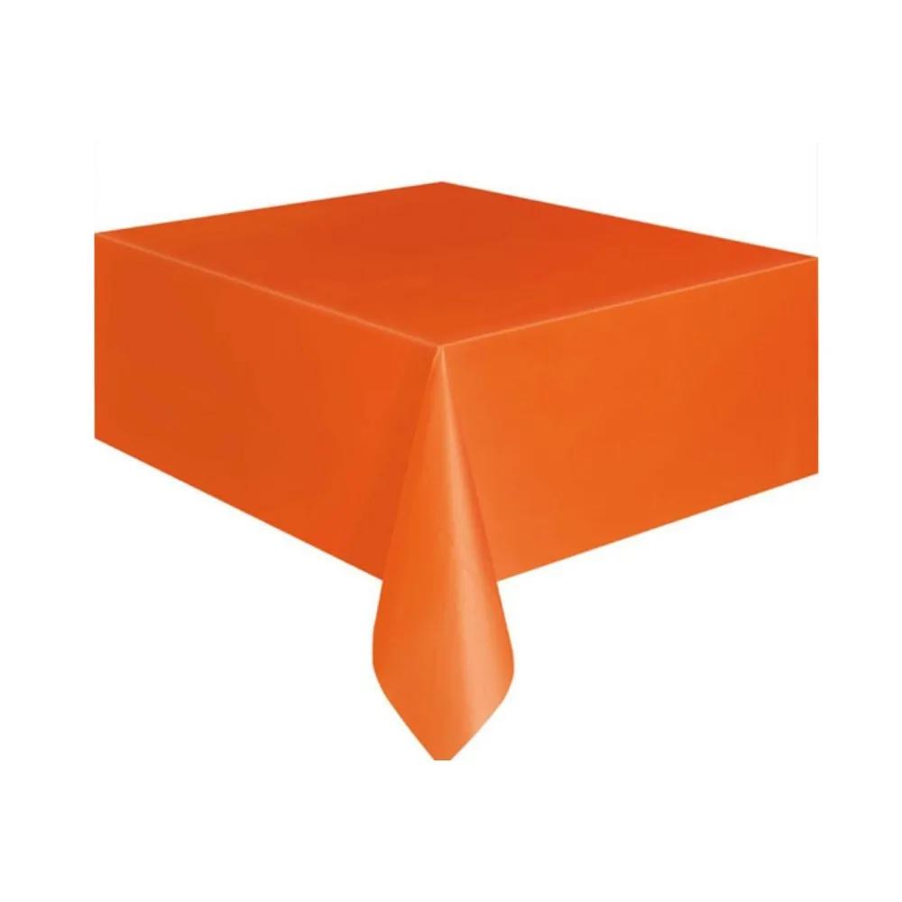 Desk Cloth Plastic Disposable Solid Color Rectangle Tablecloth Decor Covers Birthday Party Wedding Christmas Table Cover Wipe