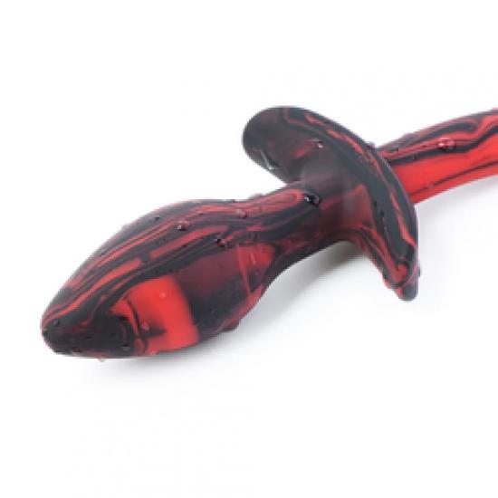 Butt Plug with Dog Puppy Tails Silicone Anal