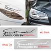 Car Light Eyebrow Sticker Personalized Headlight Decal For Cadillac XT5 XTS CTS BLS SLS DTS SRX Escalade Tiburon Deville