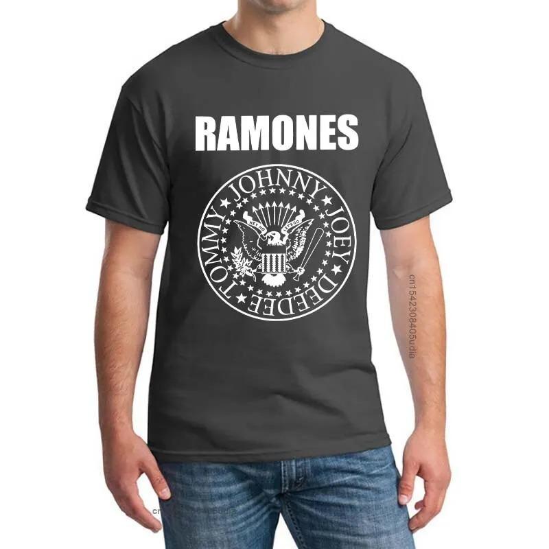 Fghfg Women's Fghfg Ramone Seal Graphic Men and Women's T-Shirt Punk Rock Fghfg Forest Hills Album Unisex Men Women T Shirt Tops