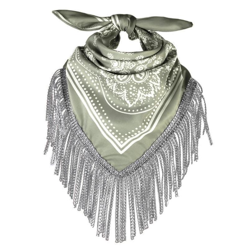 

Cowgirl Bandanas Shawl Rhinestones Fringe Paisley Scarf Bachelorette Bandanas Cowboys Bandanas Rhinestones Neckerchief синій