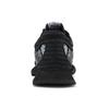 Kappa Leather Fabric Sports Fashion Series Retro Wear-Resistant Non-Slip Low-Top Casual Shoes Unisex Casual Shoes Black KPCBGMM78C-990B