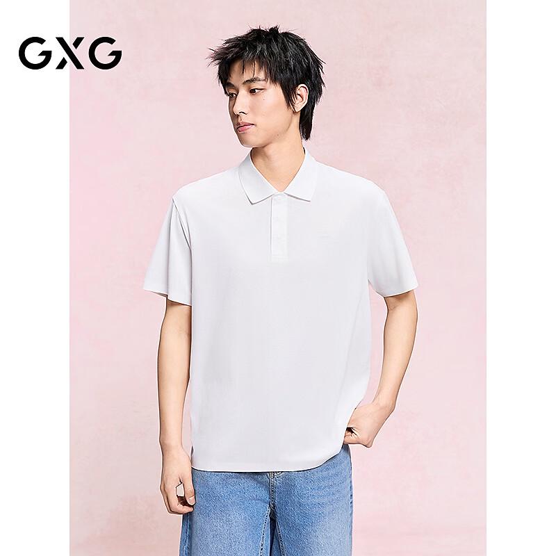 

GXG Men s Casual Off-White Polo Shirt S