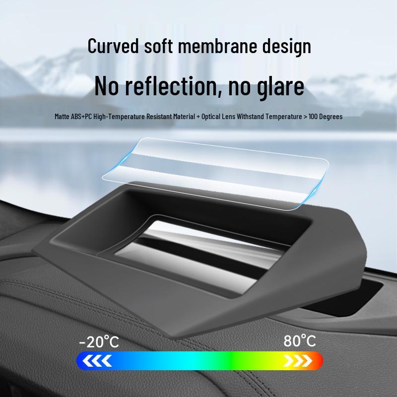 Dustproof HUD Protector Cover for Geely Xingyue L - Premium Car Decoration
