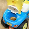 Foot to Floor oddler Ride on Toy w/ Music, Light, Horn, Under Seat Storage, Anti-Over-Backwards Device, Blue
