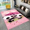 Panda Cartoon Animal Area Rug, Tapijt Tapijt voor Thuis Woonkamer Kinderkamer Bank Deurmat Decor, Keuken Antislip Vloermat