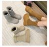 2025 Elastic Knit Sock Boots: Single-Sided Lining, Casual Autumn/Winter, Versatile Streetwear, College Style, Brown.