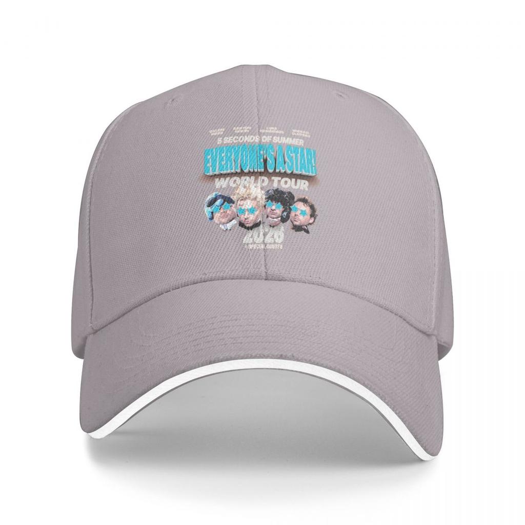 Baseball Caps EVERYONE'S A STAR 5 Seconds Of Summer Trendy Graphic Unisex Sport Summer Hats