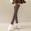 Cashmere Tall Socks Women's Fuzzy-Lined Plush Cozy Winter Hosiery Leg Covers Over-Knee Socks Bestseller Warm Thick Stockings