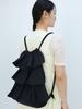 Vimun Ruffle String Bag_Black