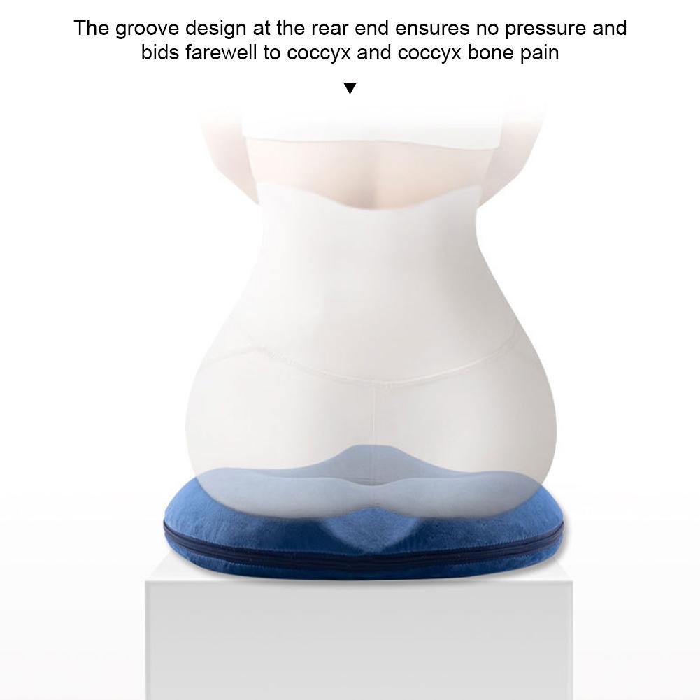 Hemorrhoid Pad Office Cushion Hollow Breathable Fart Pad Popular Product Beautiful Buttocks Tail Vertebrae Donut Cushion