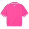 New MLB ClevelandGuardians Polo Shirt Women's Pink 3FPQB0243-45MAS