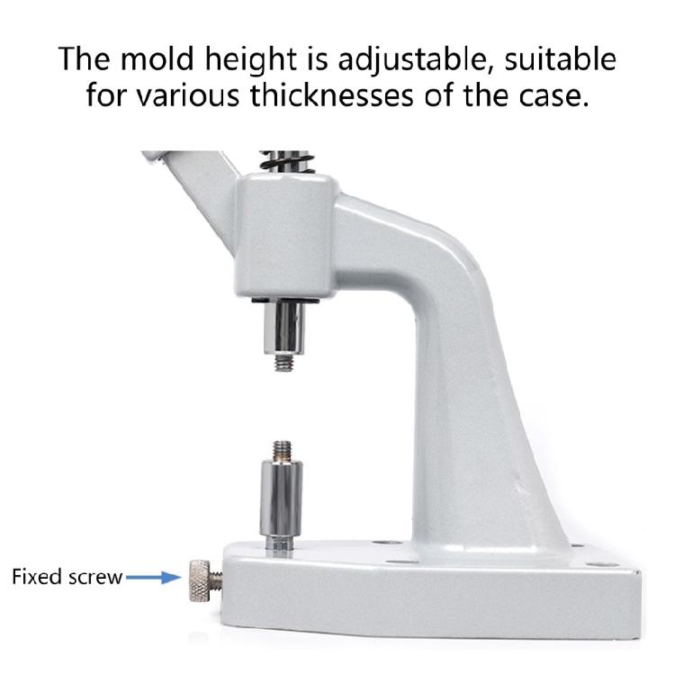 Watch Case Press Tool Set Watch Back Case Closers Watchmaker Jewelling Tool for Convenient Back Case Handling