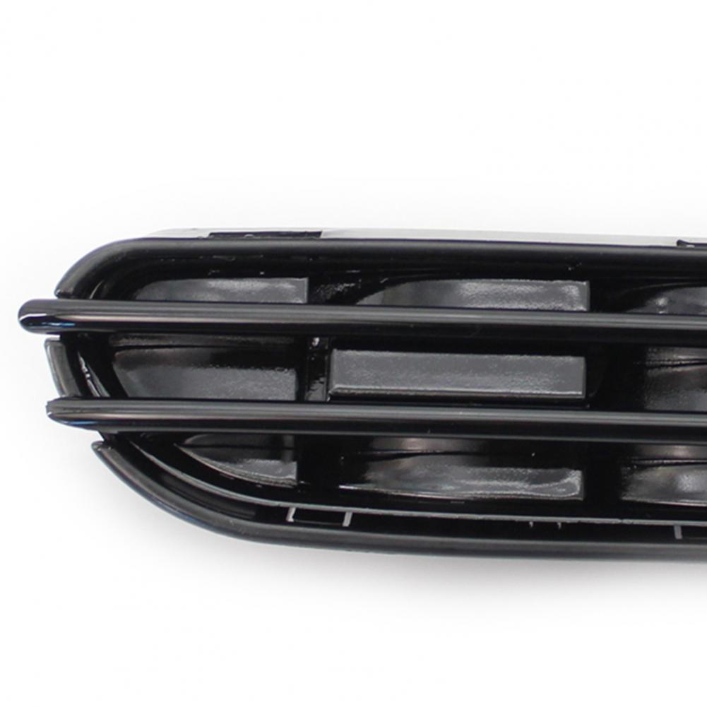 2Pcs Side Fender Air Flow Vent Grill Gloss Black Side Fender Vent Grill Modified Parts for BMW 5 Series M5 E39 E60 E61 1991-2010