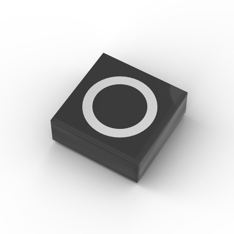 MOC 3070bpb009 Alphabet A-Z Building Blocks Set Lore 3070 Education Printed 26 Letters Bricks Toy For Children Kid Birthday Gift