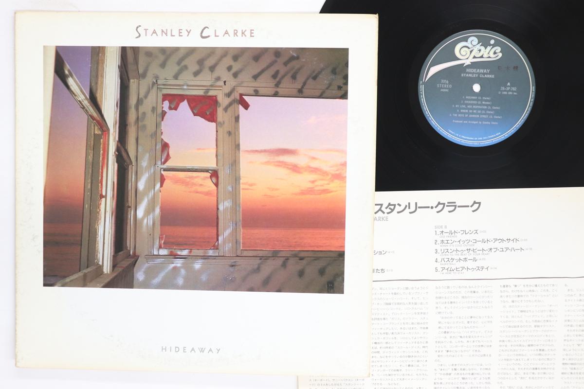 Виниловая пластинка STANLEY CLARKE Hideaway 283P782PROMO EPIC 1986 Япония Джаз Б/у