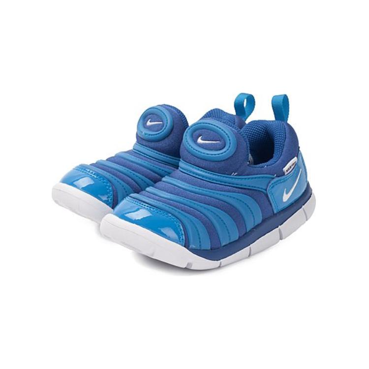 Nike Dynamo Free Comfortable Versatile Low-Top Walking Shoes Baby Shoes Blue 343938-419