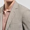 Baoxiniao Men's Plaid Jacquard Business Casual Blazer