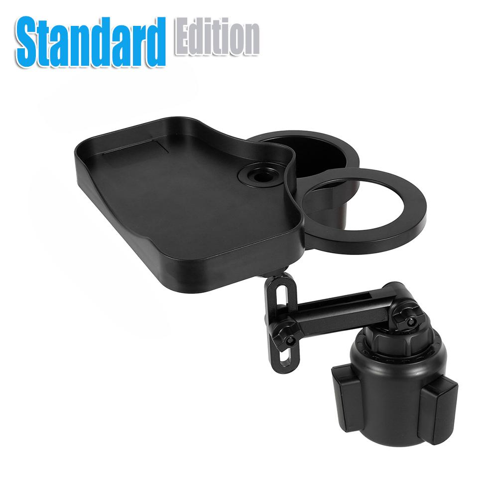 

Automobile Multifunctional Cup Holder 360 Degree Rotation Adjustment Cup Holder Expander Adapter Wireless Charging Phone Holder чёрный