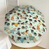 1PC Dachshund Pattern Umbrella-8-Rib Reinforced, Automatic Open, Lightweight & Durable, Cute Fashion Accessory for Outdoor-P70