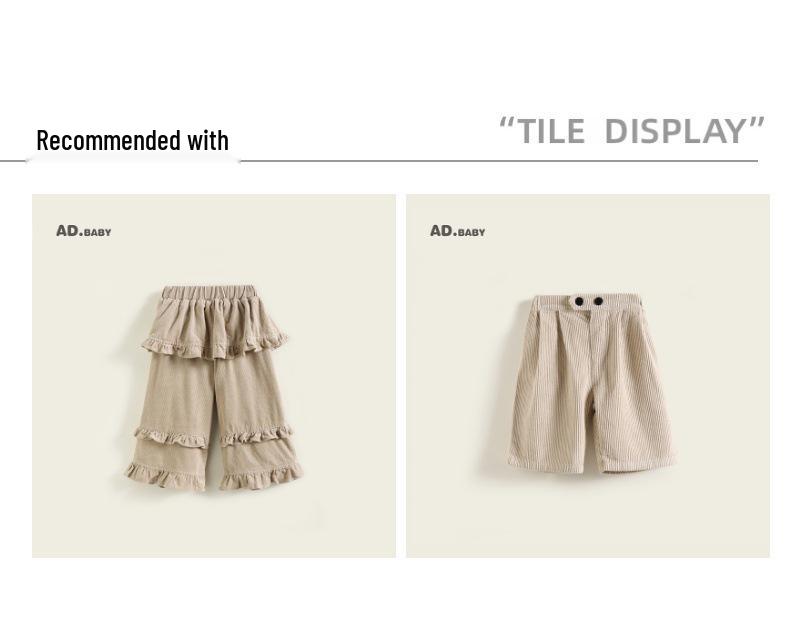 Płaszcz trenczowy dla dzieci na jesień 2025 w stylu koreańskim – modna, wygodna, przyjazna dla skóry odzież wierzchnia z bawełny pranej dla chłopców i dziewcząt