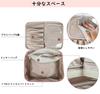 Wellehomi Makeup Portable Travel Makeup Waterproof Cosmetic Portable Makeup Organizer with Small Item Storage for Women and Girls Pouch, Bag, Bag,