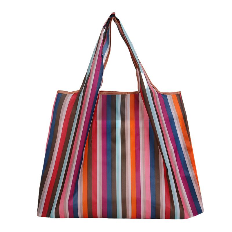 Bag Large Foldable Shopping Bag Reusable Grocery Bag Tear-Proof Nylon Bag Suitable For Grocery Recycling Gift
