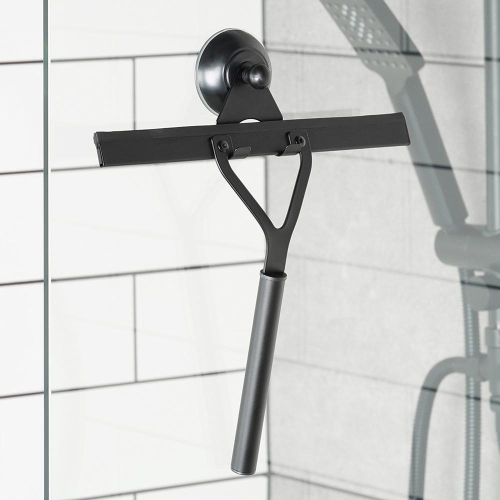 Black hanging window squeegee