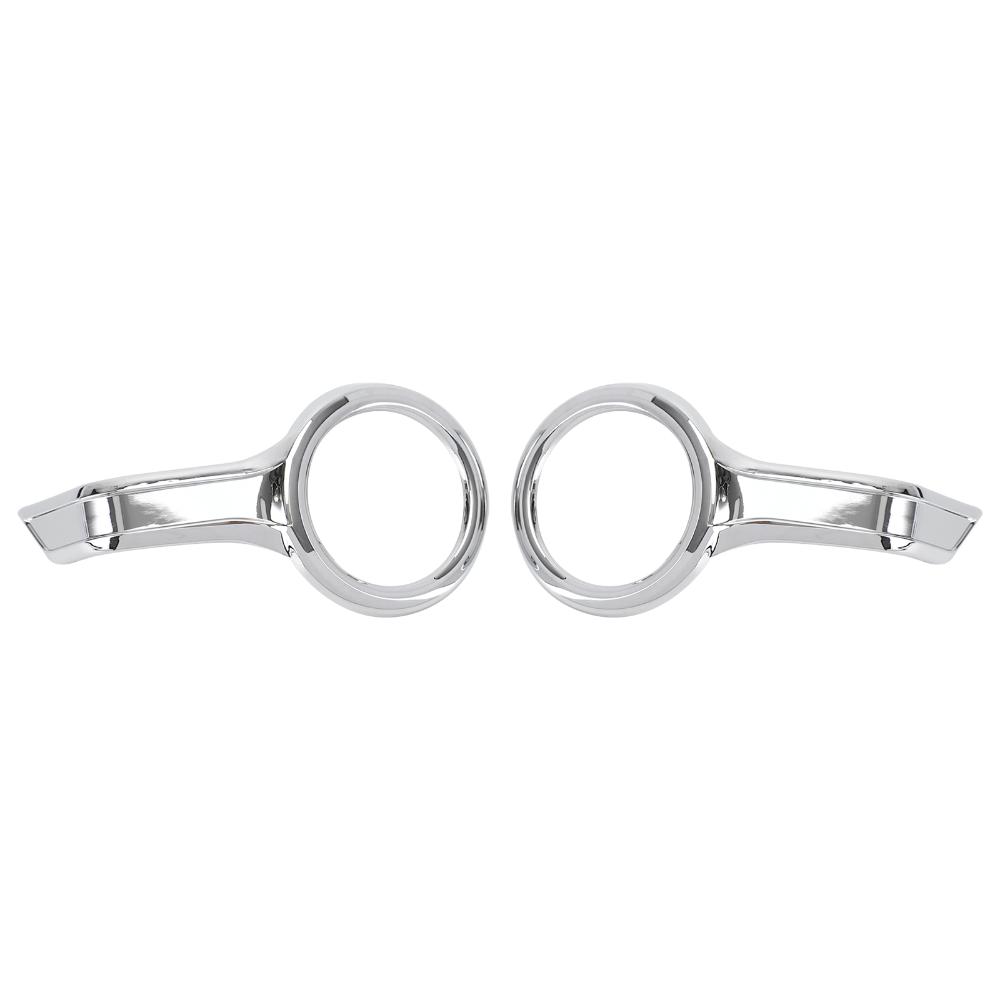 Chrome Fog Light Trim Rings Case for HONDA Goldwing GL1800 F6B 2018-2021