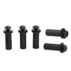 Motorcycle Windshield Mounting Hardware 5pcs Well Nuts Windscreen Screws Bolt Cap Trim Kit for Stable and Secure Installation