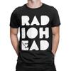 Men Radiohead T Shirts 100% Cotton Tops Awesome Short Sleeve O Neck Tee Shirt Summer T-Shirt