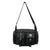 Large Capacity Nylon Crossbody Bag for Women Multiple Pockets Casual Shoulder Bag Elegant Monochromatic