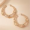 Stylish Butterfly Circle Earrings Drop Earrings Comfortable Ear Jewelry Alloy Texture Suitable for Daily and Party Wear