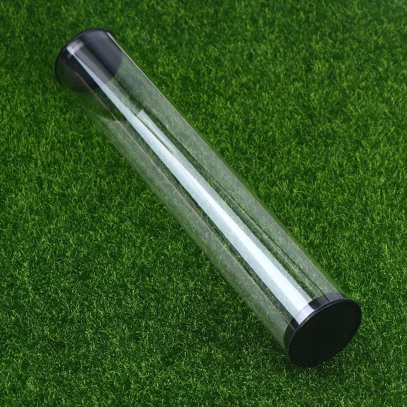 Portable Golf Container Case Golf Ball Tube Pc Transparent Round Plastic Packaging Box Various Specifications Balls Gift Box
