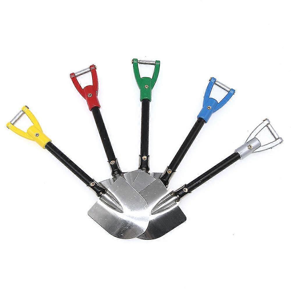 Metal Mini Shovel 1/10 Remote Control Climbing Car Decoration Accessories(blue) - DD01