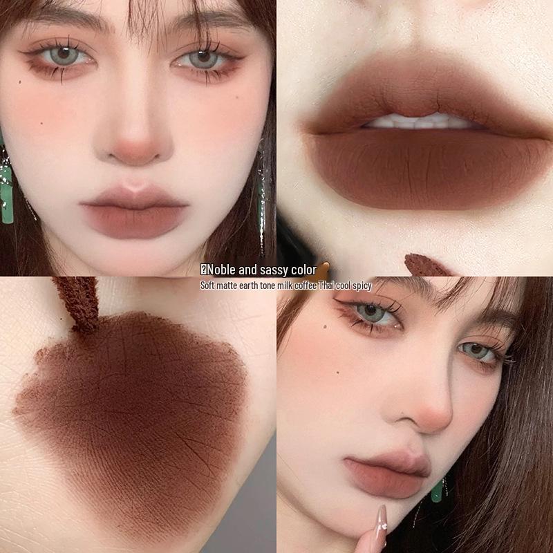 

Набор матовых бархатных блесков для губ Owen James - Стойкая, не растекающаяся помада и блеск Standard