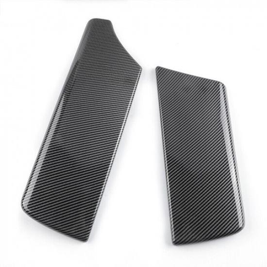 Carbon Fiber Pattern Central Armrest Box Cover For BMW 5 Series F10 2011-2016