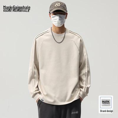 Mark Fairwhale Men's Heavyweight Loose Fit Crewneck Sweatshirt