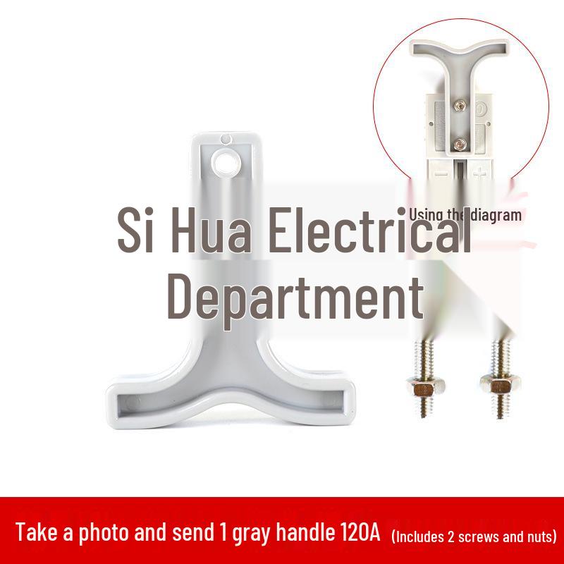 Anderson Electric Forklift Battery Charging Connector Plug for 50A, 80A, 120A, 175A, and 350A.