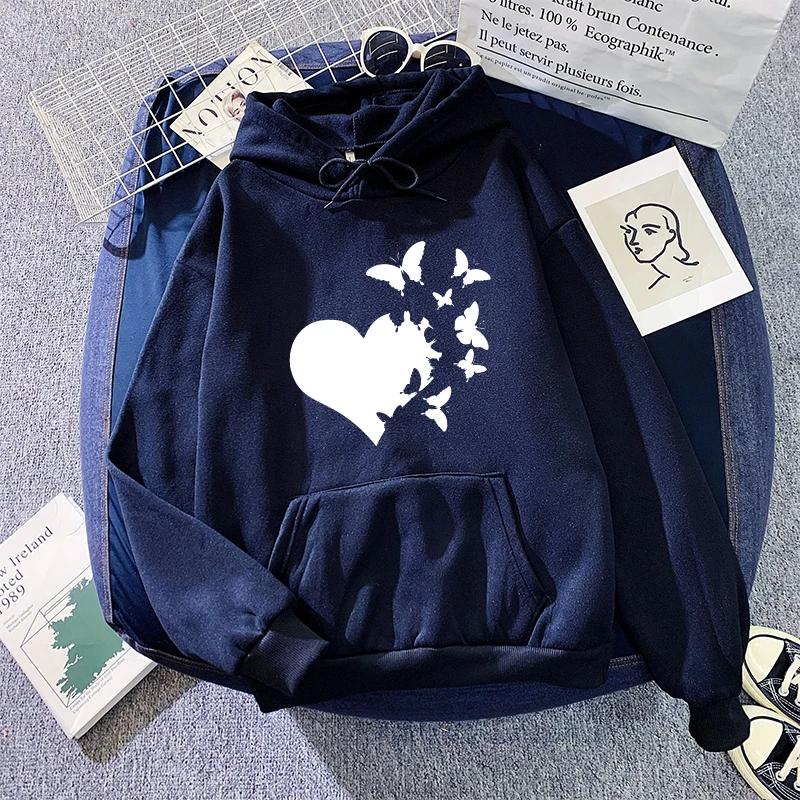 2025 New in Womens Sweatshirts Printing Casual Hoodies Hot Sales Jogging Clothing Home Outdoors Pullover Tops Fall Winter Y2k